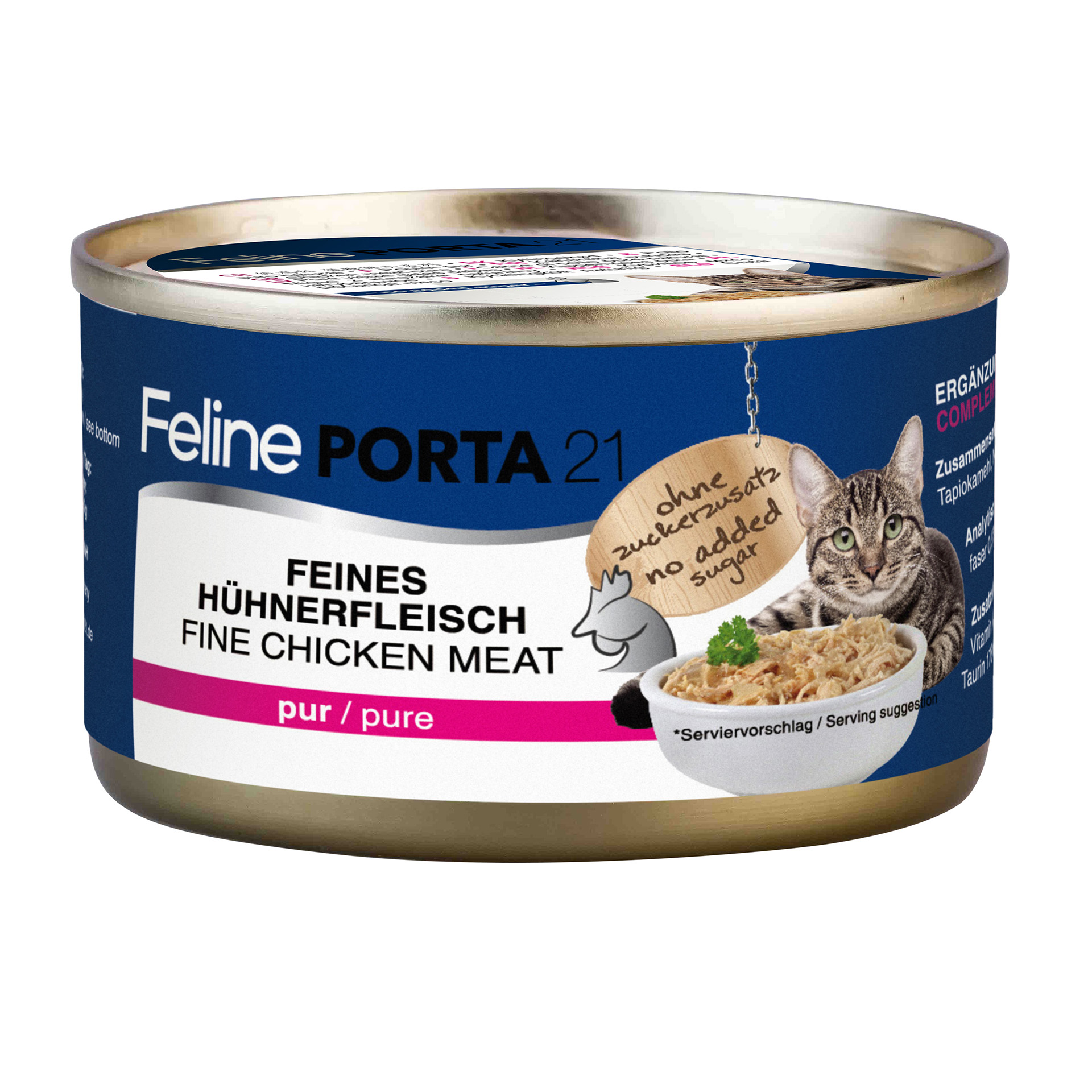 H-hnerfleischpur_90g_47200_01IwqwEajr4UPQD Feline - Huhn - pur