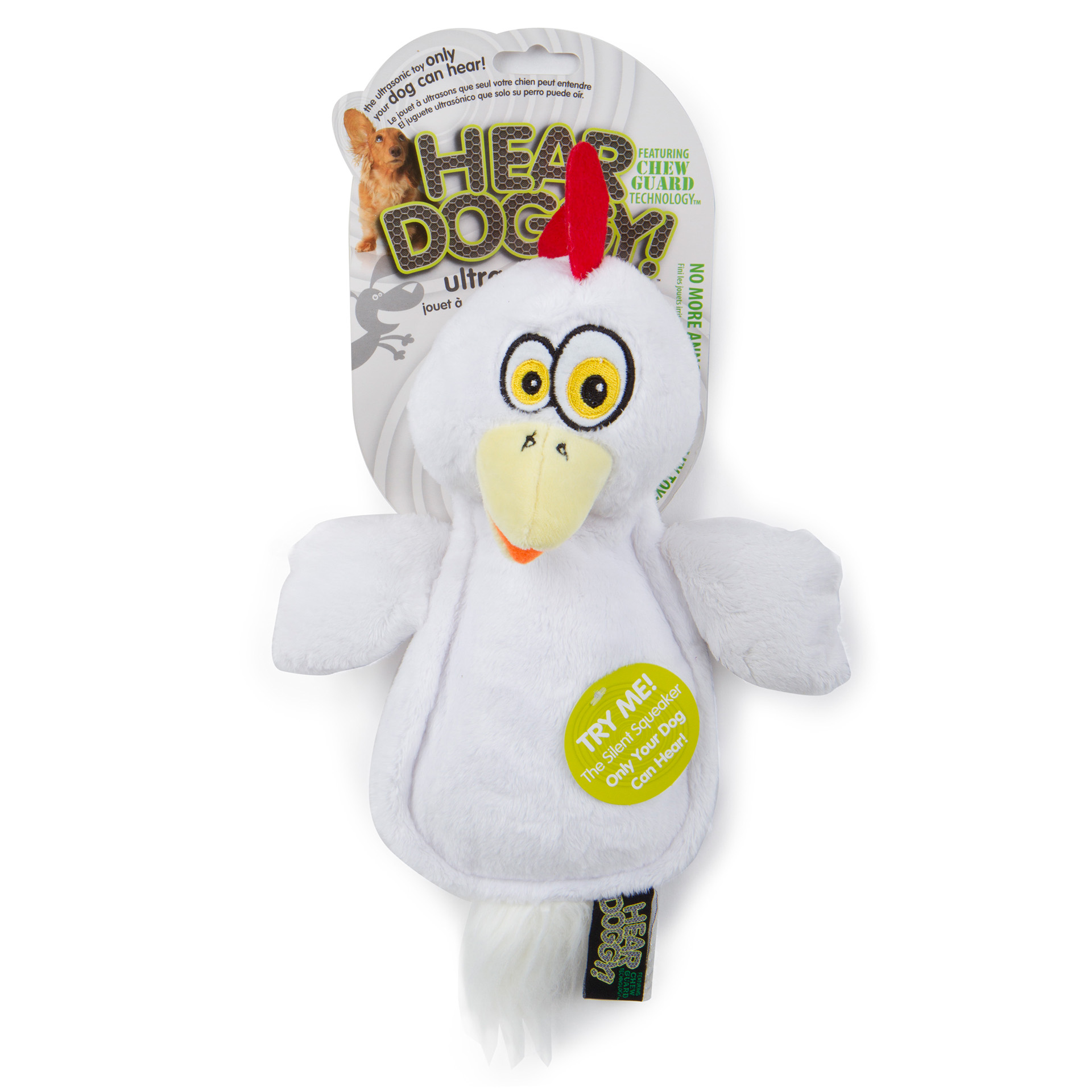 Hear Doggy Flattie- Huhn Verpackung