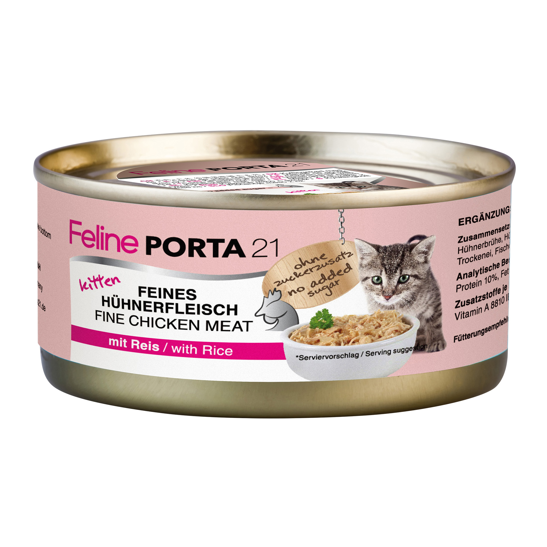 Kitten_156g_47390_01 Feline - Huhn - Reis - Kitten (156 g)