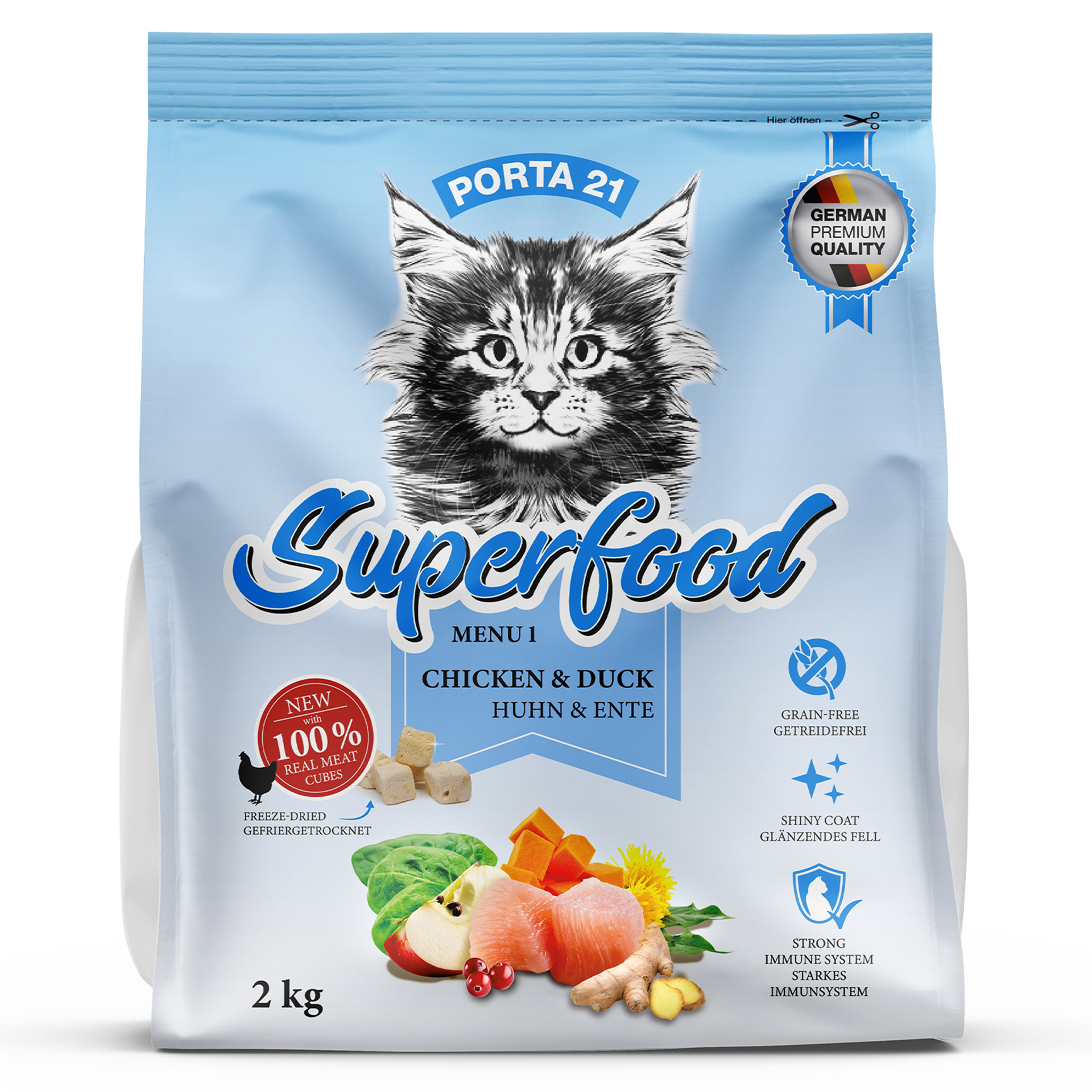 Superfood Menu1 2 kg Packung Detail
