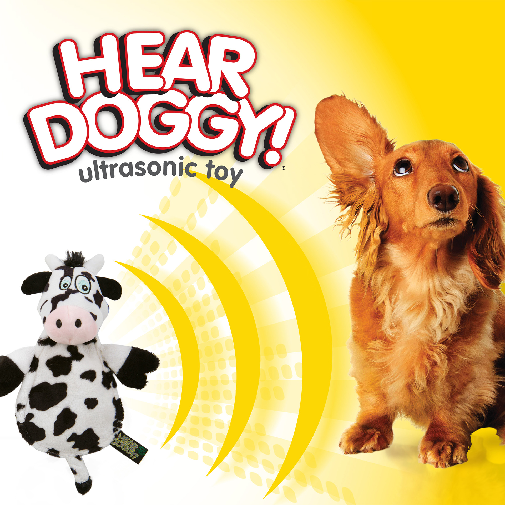 HearDoggy_01 Hear Doggy Flattie- Huhn Poster