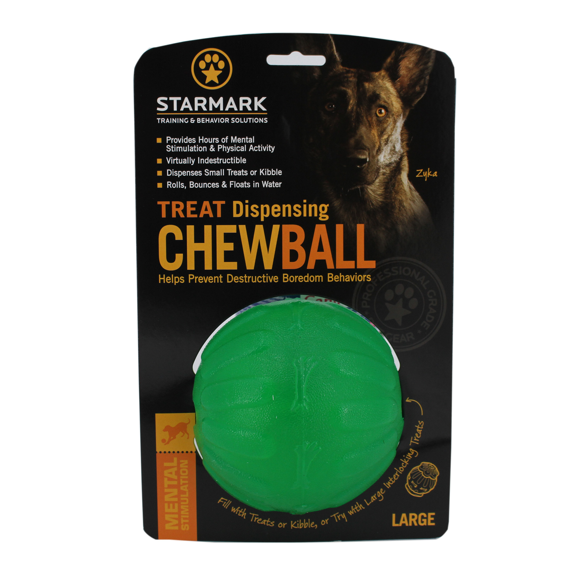 Chewball_SizeL_59800_01 Treat Dispensing Chew Ball (L)