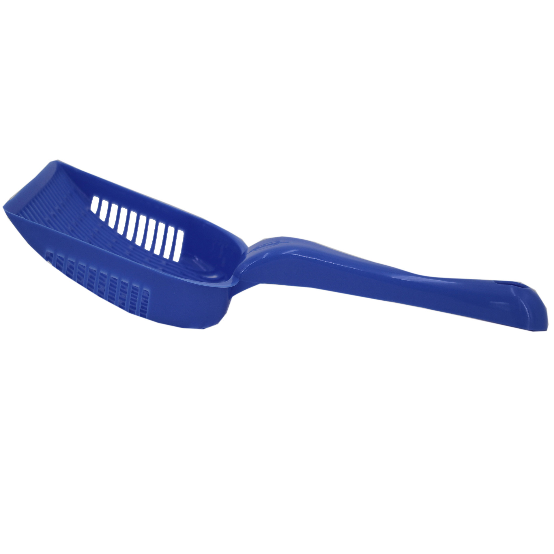 Streuschaufel_6403_02 Katzenstreu Schaufel blau Seite