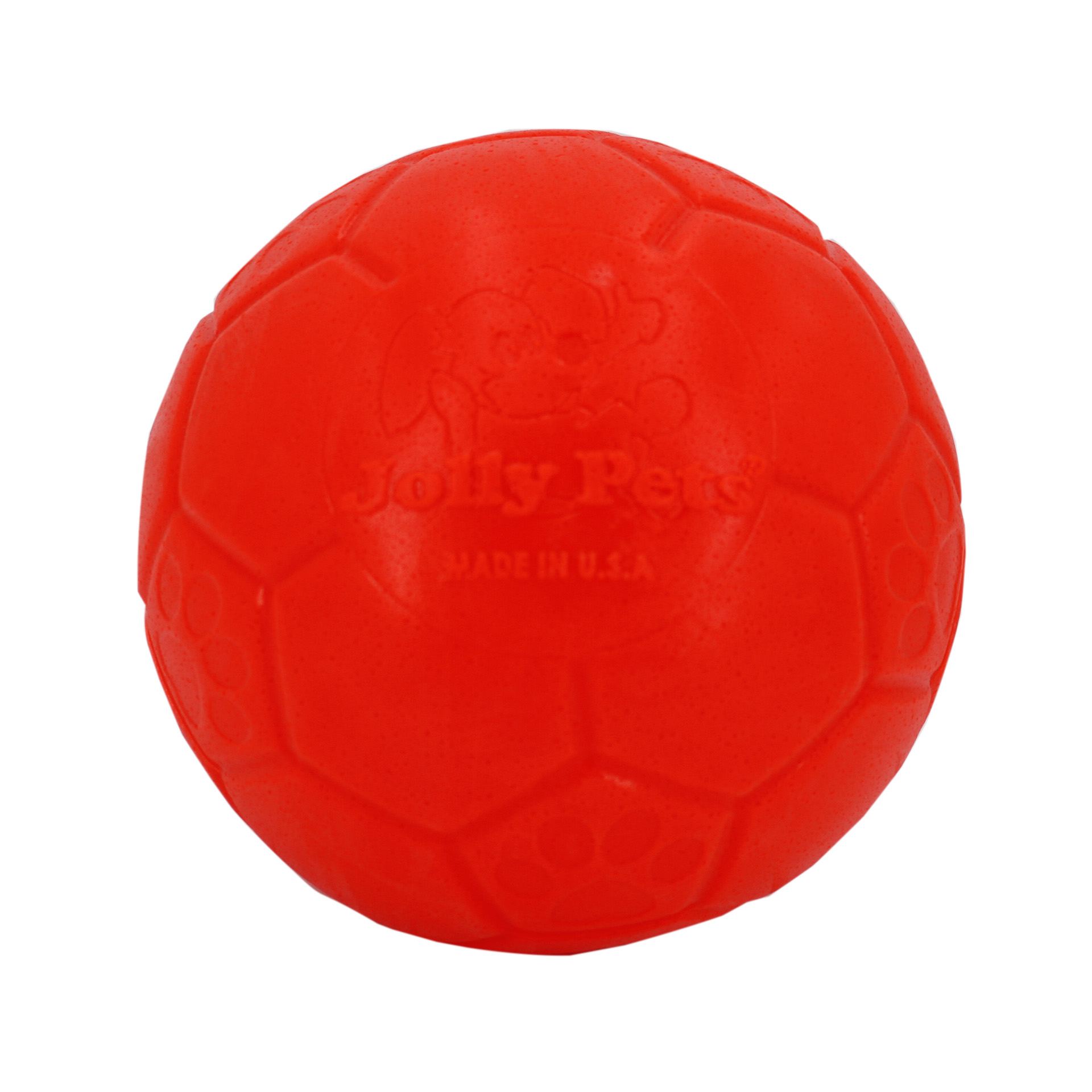 Soccer Ball orange Detail