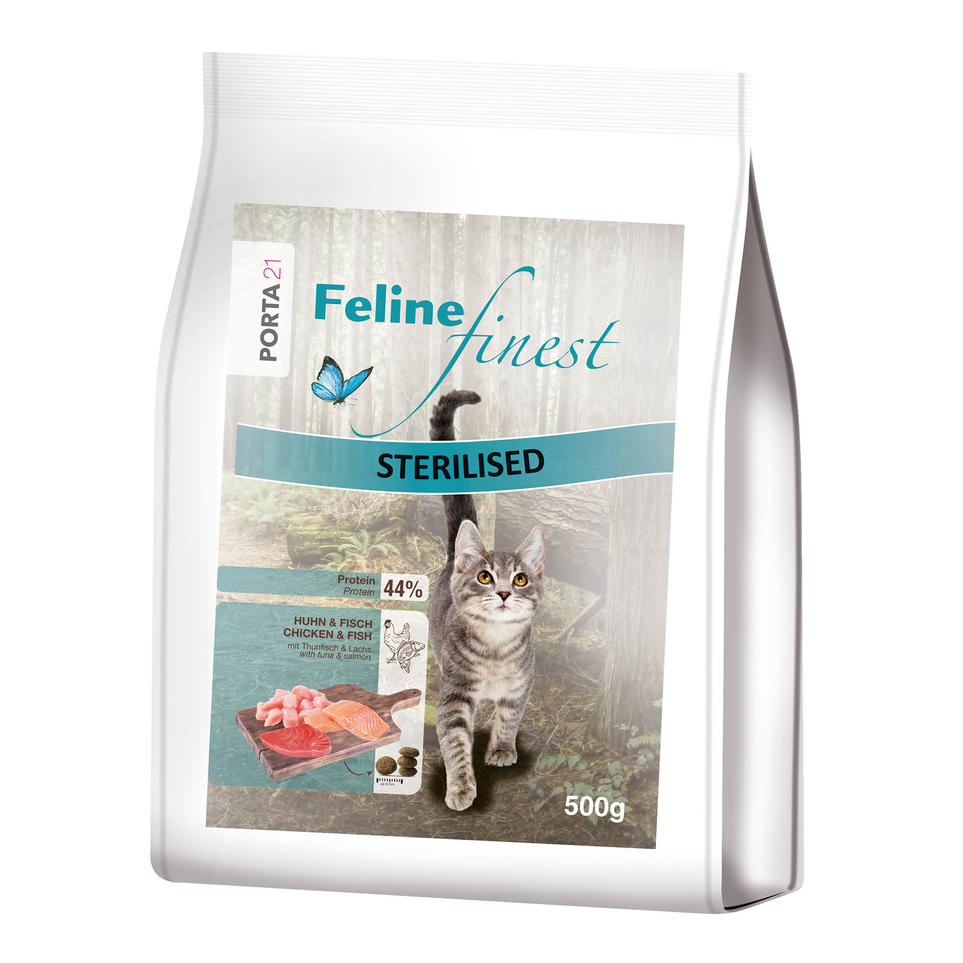 32373_feline_sterilised_500g Feline Finest - Sterilised (500g)