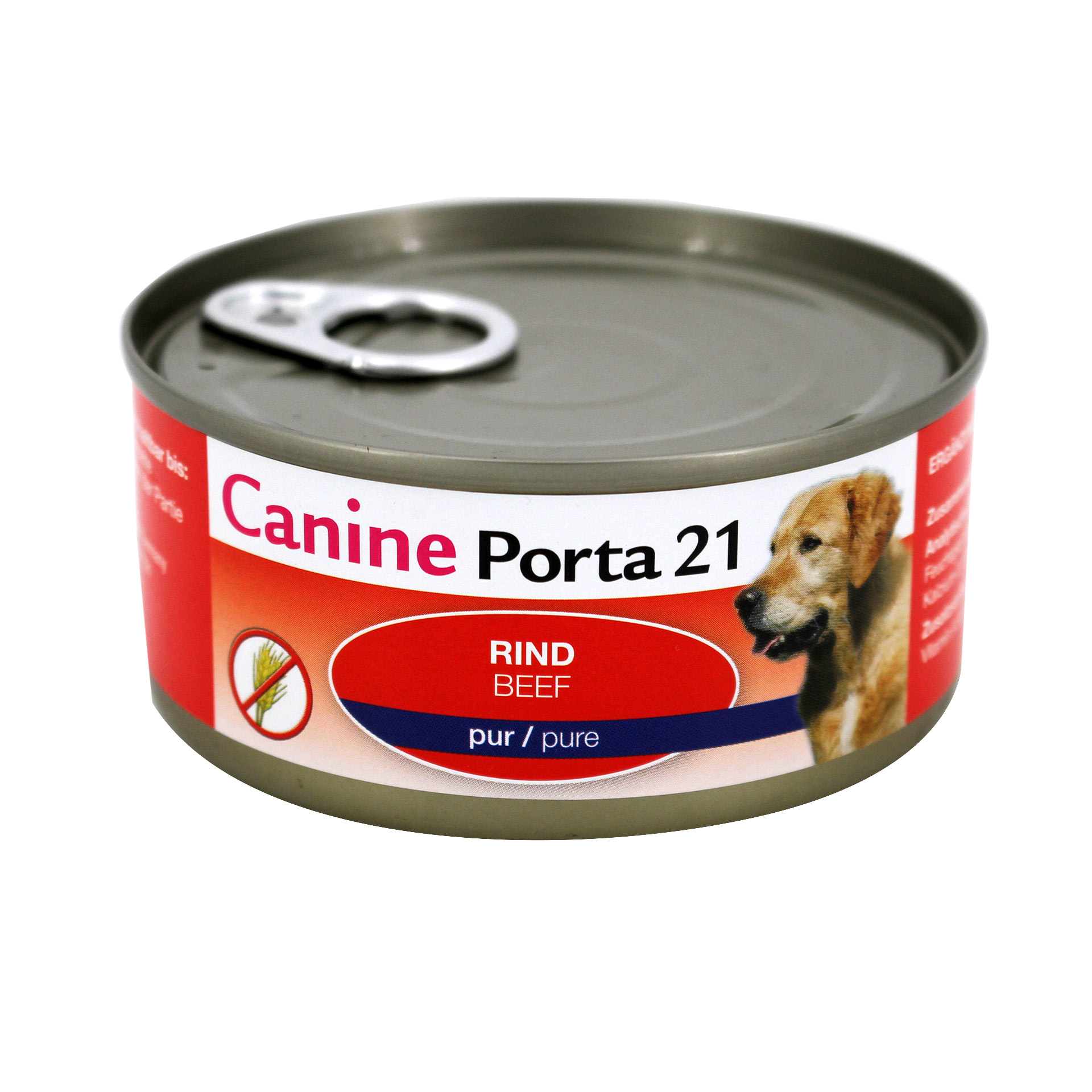Canine Porta21 Rind pur 156g Dose