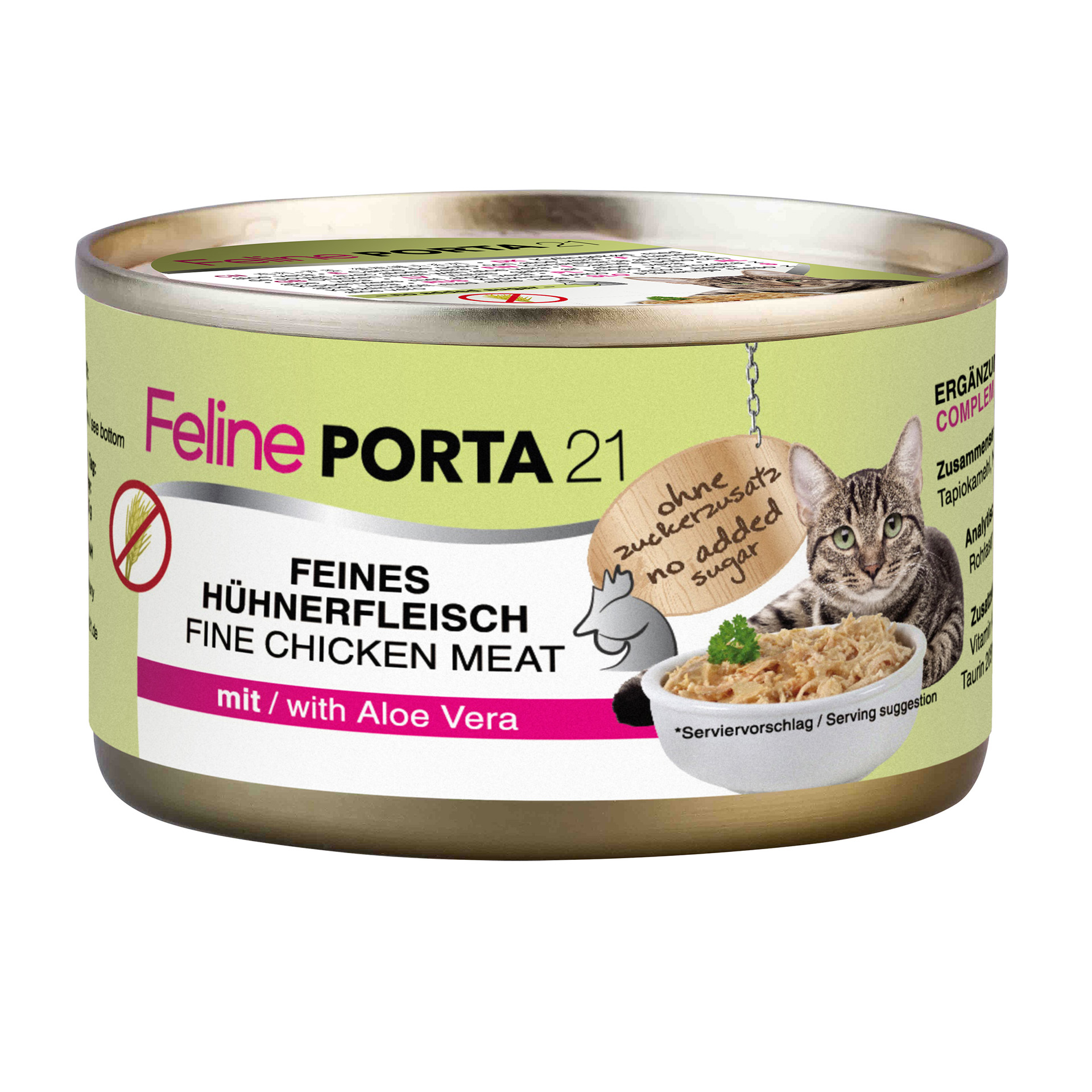 FeinesH-hnerfleischmitAleoVera_90g_47100_01 Feline - Huhn - Aloe Vera