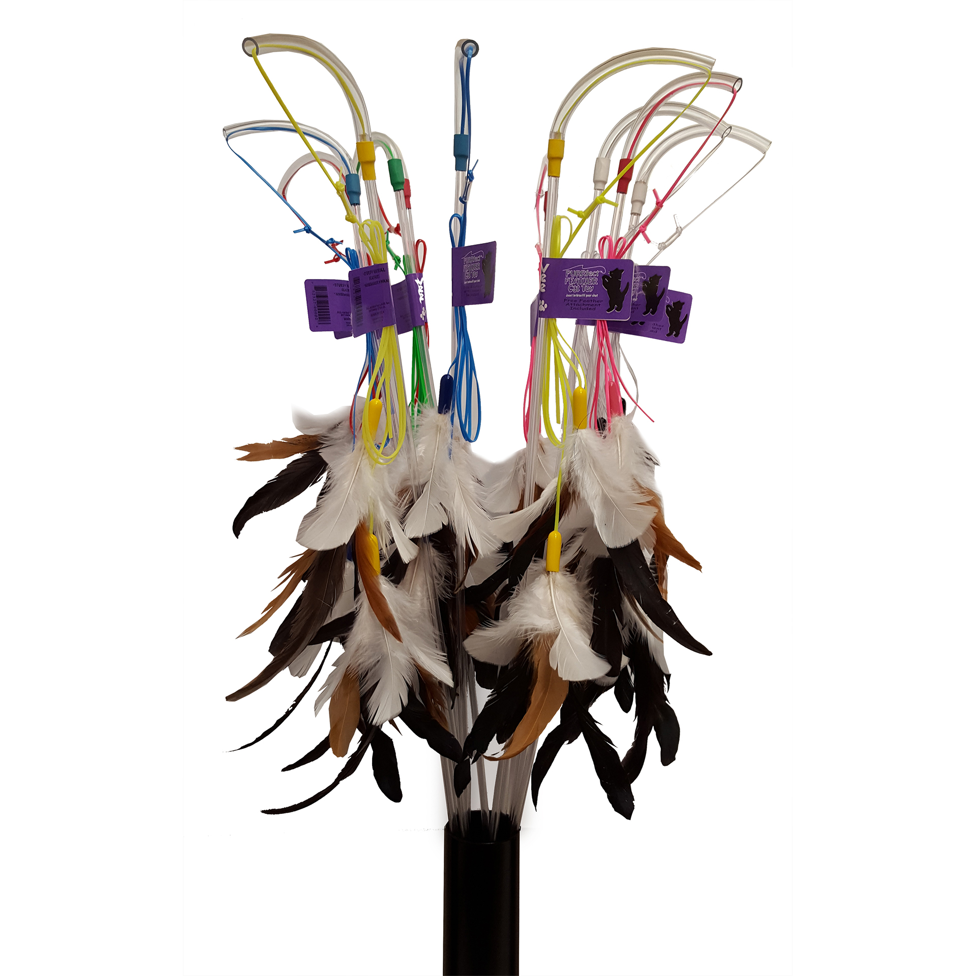 PURRfectFeatherCat_4502_01 PURRfect Feather Cat Toy Spielangel