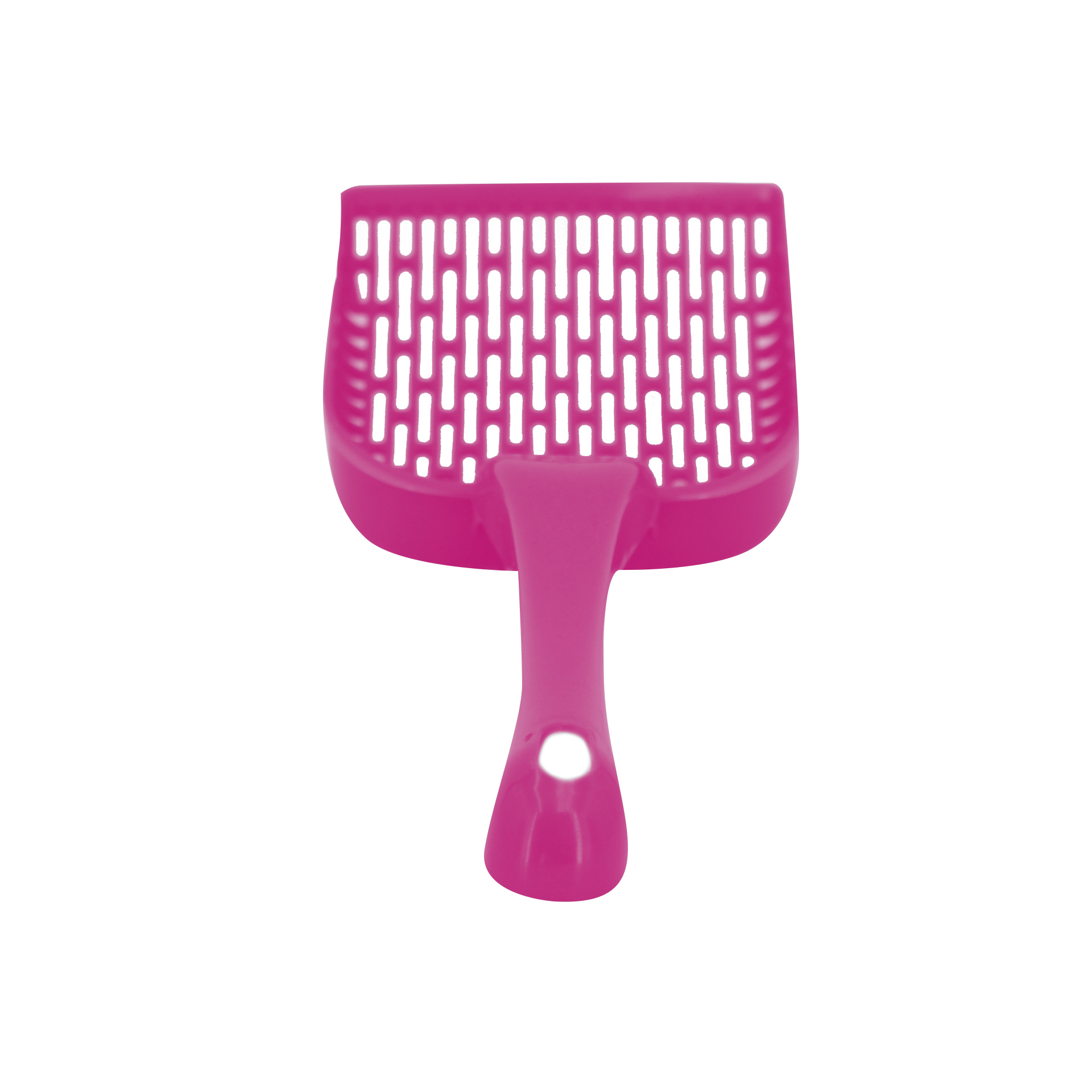 Katzenstreu Schaufel pink Griff