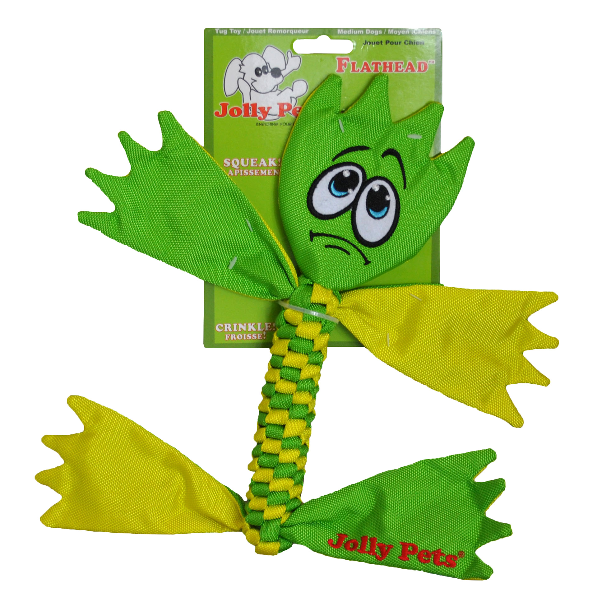 Flatheads_03 Detailansicht Flathead grün verpackt