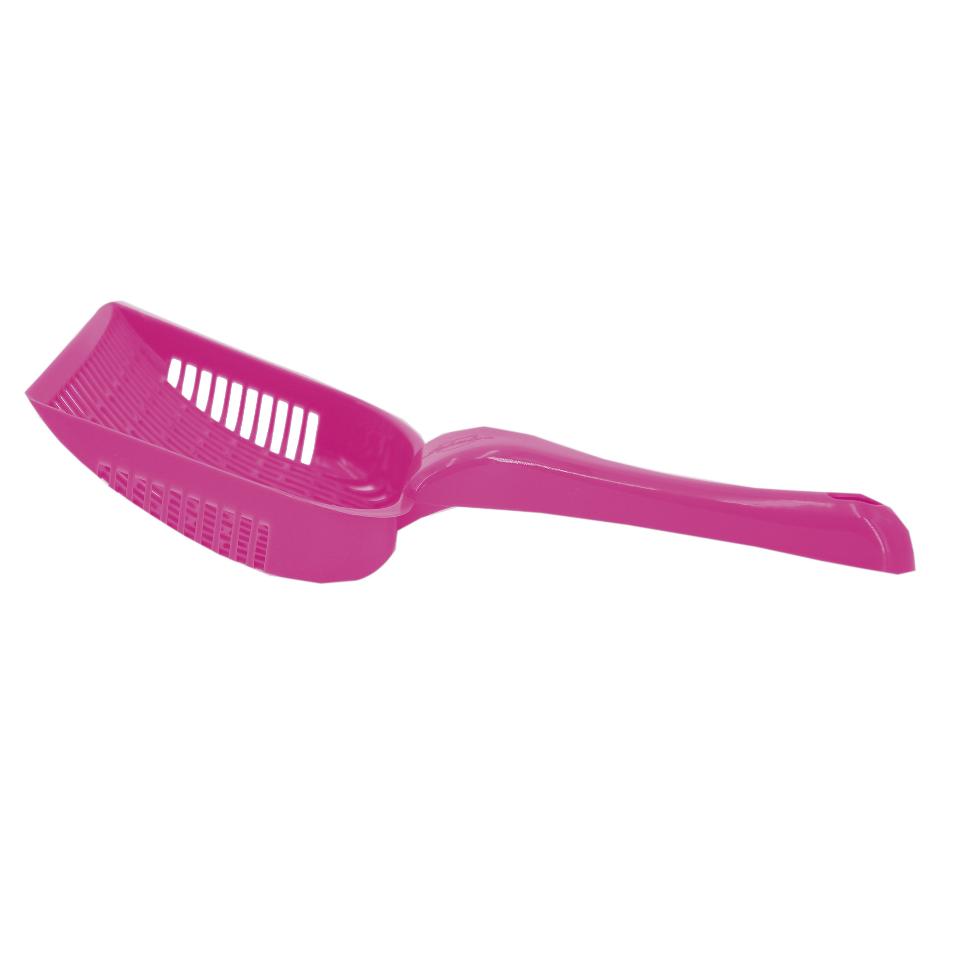 Katzenstreu Schaufel pink Seite