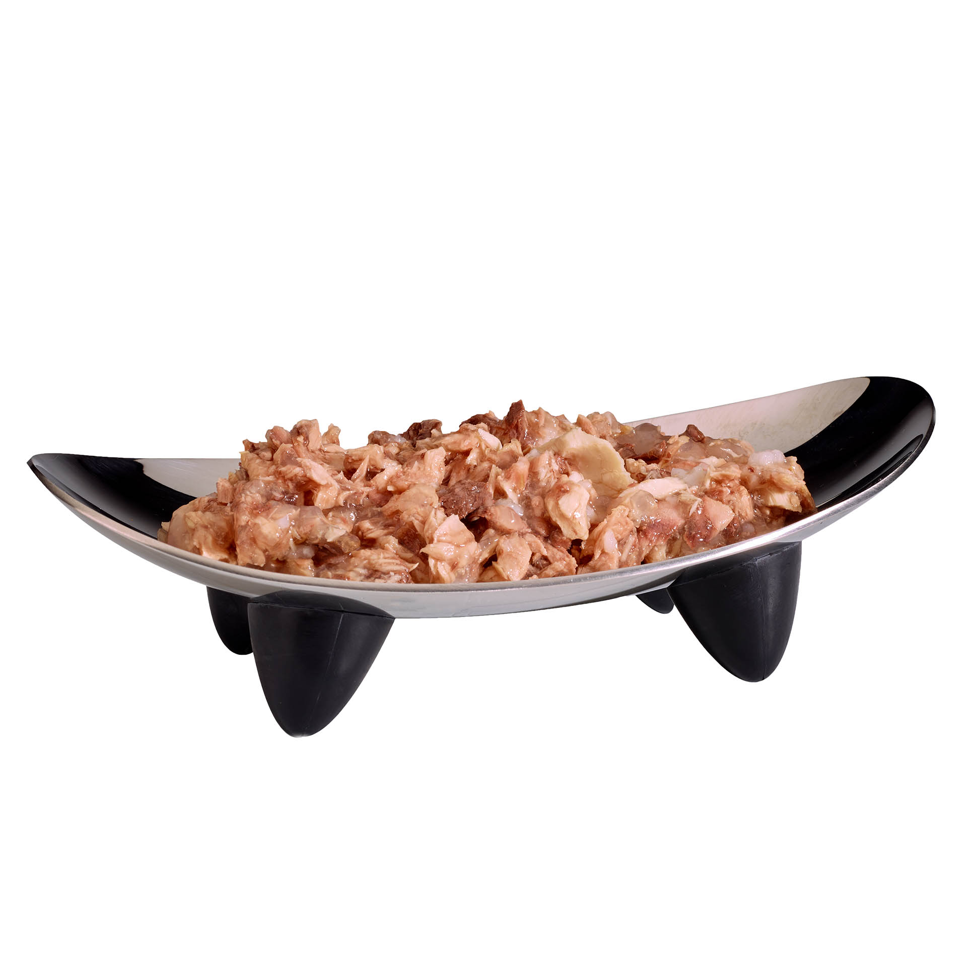 32403_futterschale_feline_finest_thunfisch-mit-stachelmakrele_85g Feline Finest Thunfisch mit Stachelmakrele serviert