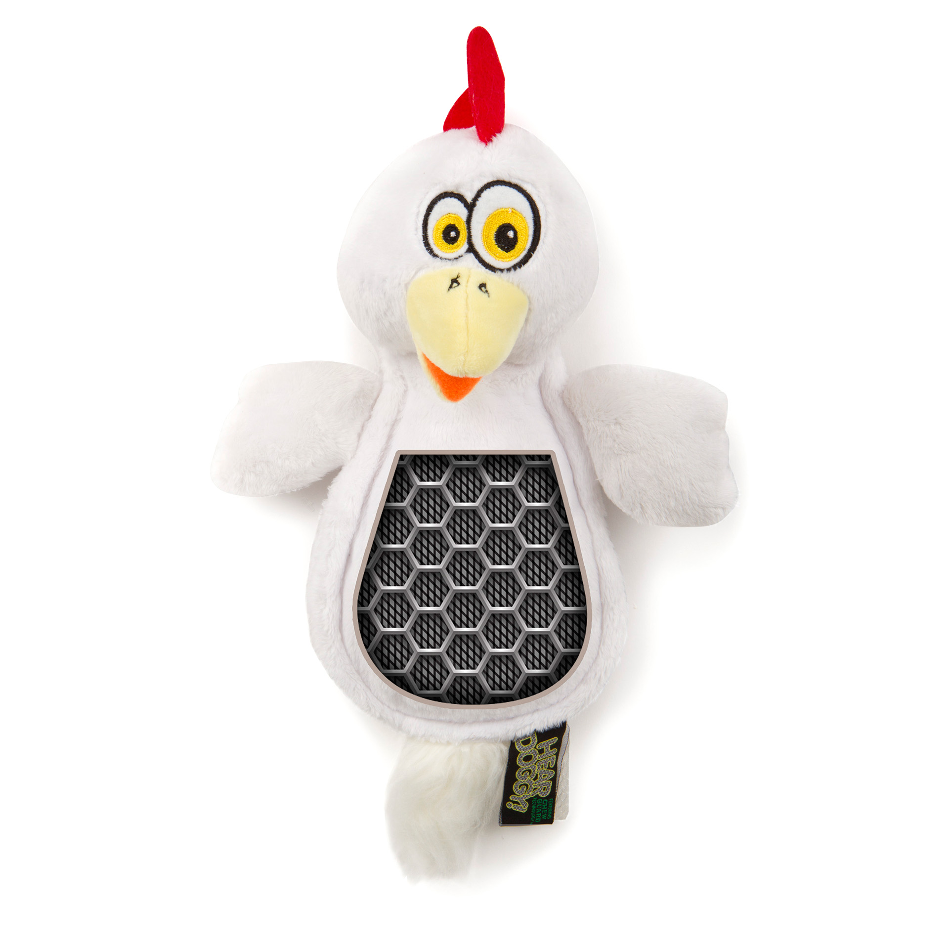 Hear Doggy Flattie- Huhn geöffnet