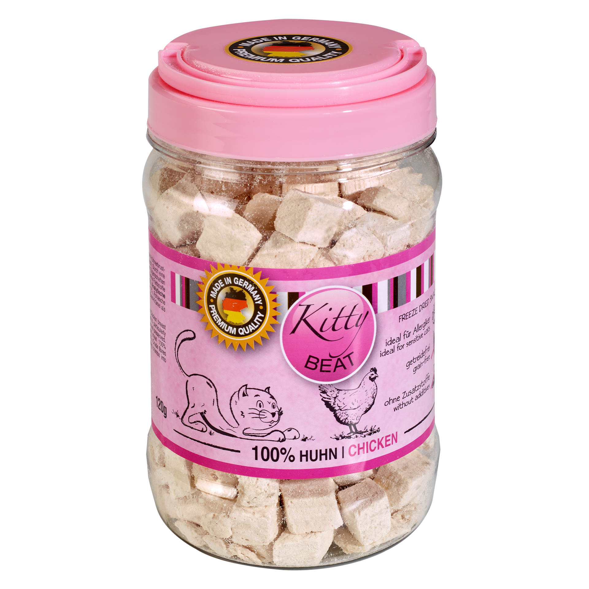 KittyBeat_Huhn_120g_61064 Kitty Beat Huhn 120g