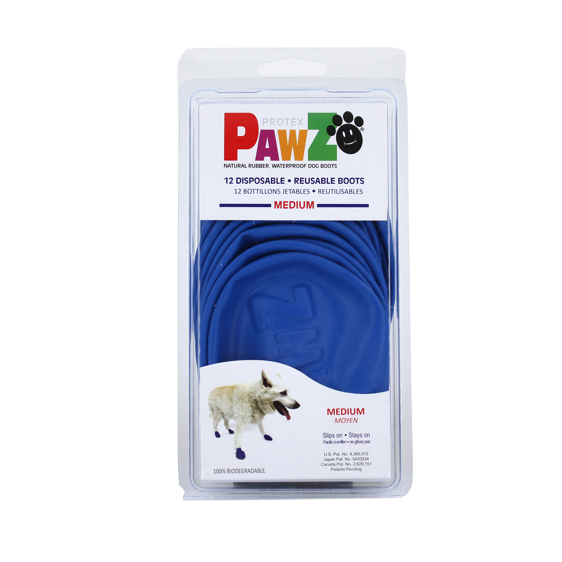 Pawz_blau_M_1421040_017dFl3hE9LJl91 PAWZ colored 12 pieces (M - blue)