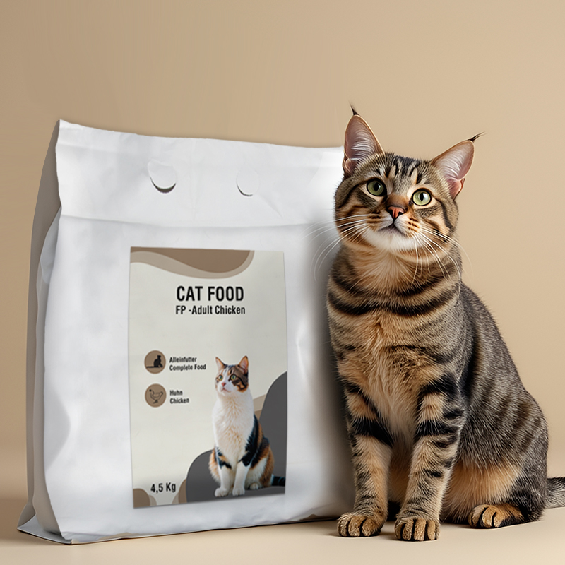 ProduktbildTest Futter 4,5 kg mit Katze 2 ProduktbildTest Futter 4,5 kg mit Katze 2
