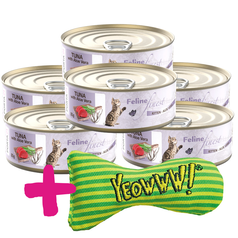 6 x Feline F. - Kitten + Yeowww Stinkie 6 x Feline F. - Kitten + Yeowww Stinkie